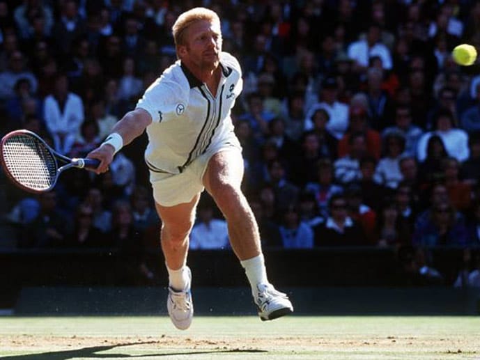 Wimbledon: Das nach dem Austragungsort - einem Stadtteil von London - benannte Grand-Slam-Turnier ist das älteste Tennisturnier der Welt. Es gilt bis heute als Boris Beckers "Wohnzimmer", denn im zarten Alter von 17 gewann er erstmals und ist somit jüngster Wimbledon-Sieger aller Zeiten.