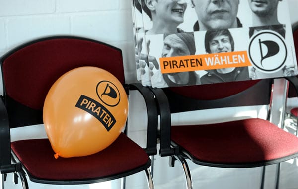 Der aktuelle "Wahltrend" übertrifft alle Erwartungen der Piraten: 12 Prozent der Deutschen würden der jungen Partei ihre Stimme geben.