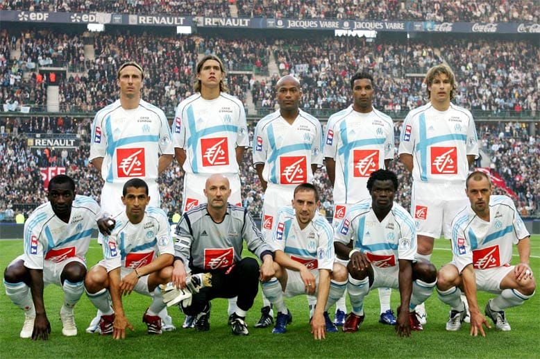 Ribérys starke Leistungen bleiben auch Olympique Marseille nicht verborgen. Zur Saison 2005/2006 wechselt er zurück in die französische Liga. Seine Spielübersicht und Schnelligkeit führen dazu, dass Marseille den Offensivspieler schnell für unverkäuflich erklärt.