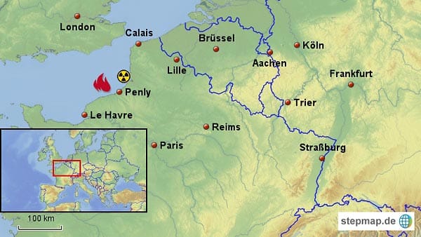 Die Anlage befindet sich in der Normandie, direkt am Ärmelkanal. Die Anlage befindet sich in der Normandie, direkt am Ärmelkanal.