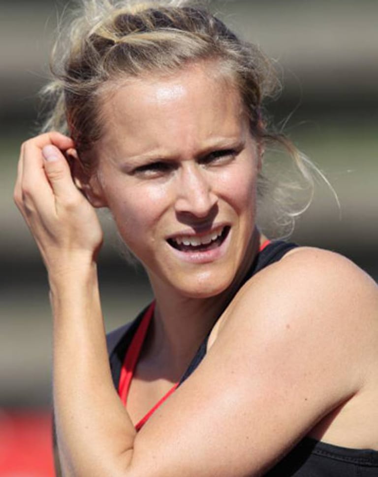 Verena Sailer ist wohl eine der schnellsten Schönheiten. 2010 gewann sie bei der Leichtathletik-EM in Barcelona die Goldmedaille im 100-Meter-Lauf.