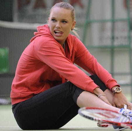 Stolze 67 Wochen war Caroline Wozniacki die Nummer eins im Tennis-Circuit. Sie hat in ihrer Karriere bereits über 12,5 Millionen US-Dollar Preisgeld eingespielt.