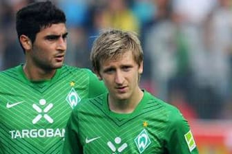 Marko Marin (re.) und Mehmet Ekici stehen sinnbildlich für Werders sportliche Stagnation.