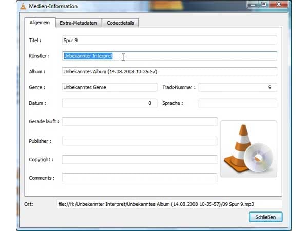 Was der VLC media player alles kann