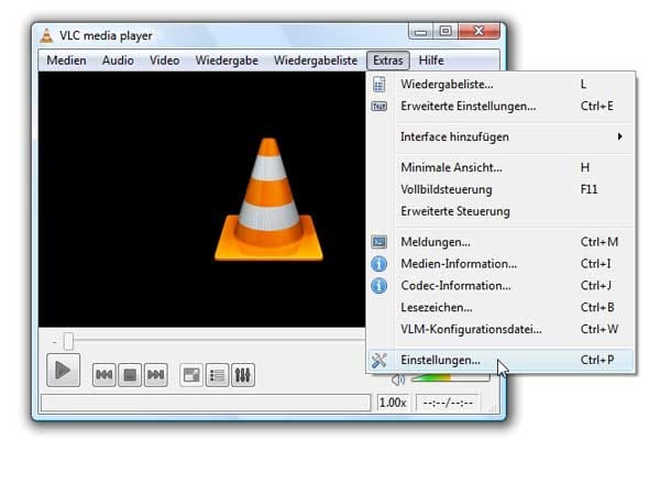 Videos im VLC media player als Wallpaper abspielen