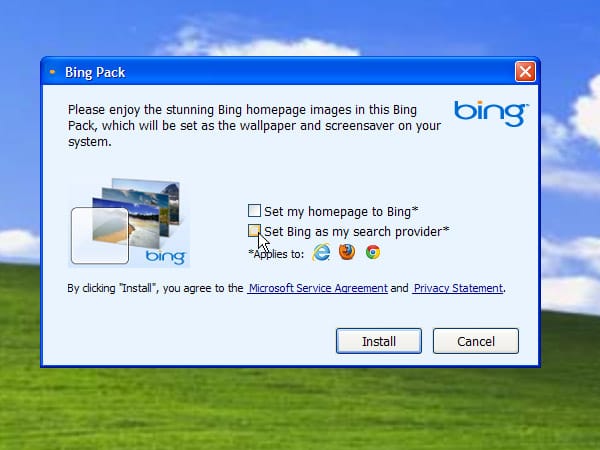 Bing Wallpaper Pack von Microsoft