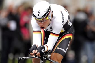 Deutschlands Radstar Tony Martin bei der Straßenrad-WM 2011 in Kopenhagen.