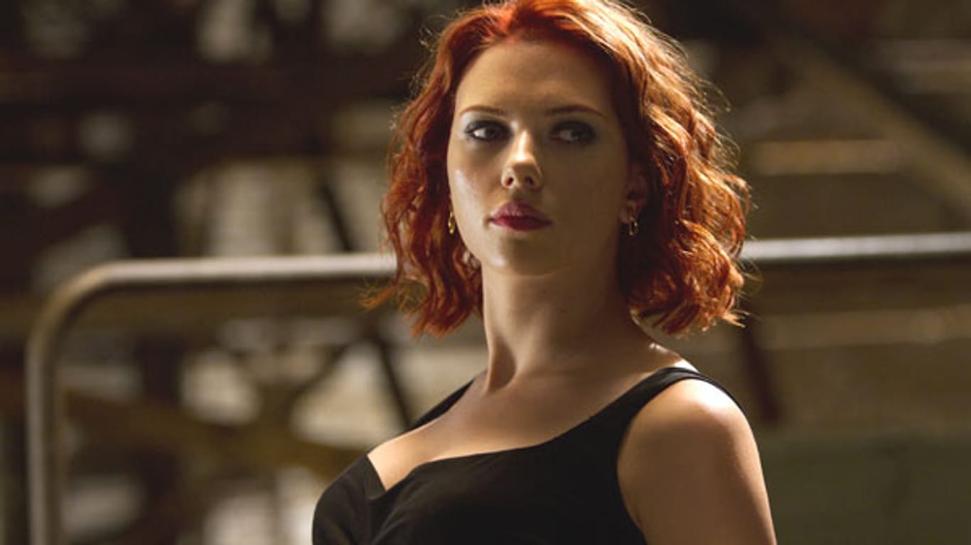 Scarlett Johansson als Black Widow im Mega-Blockbuster "Marvel's The Avengers"