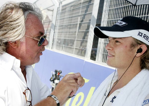 Keke Rosberg holte 1982 den WM-Titel in der Formel 1. Sein Sohn Nico hofft, irgendwann nachziehen zu können.