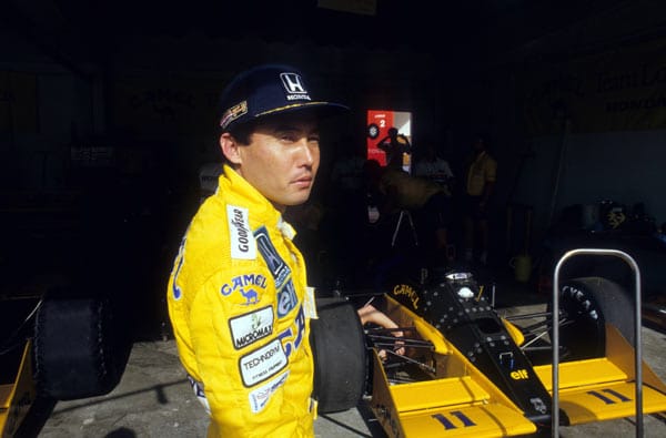 Der Japaner Satoru Nakajima war von 1987 bis 1991 für die Teams Lotus und Tyrrell in der Formel 1 unterwegs. Er ist der erste Japaner, der WM-Punkte in der Königsklasse einfahren konnte.