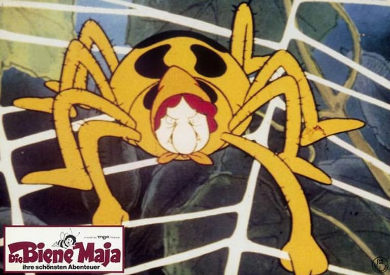 Die Spinne "Thekla" verbreitet unter den Bienen Angst und Schrecken.