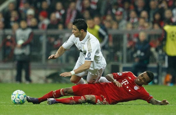 Der FC Bayern und Luiz Gustavo hatten Cristiano Ronaldo über weite Strecken der Partie im Griff.