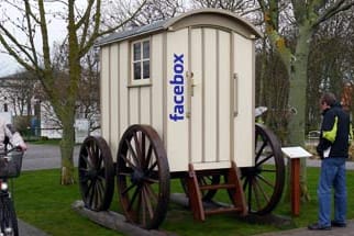 Die "Facebox" auf Norderney bringt Facebook auf die Palme.