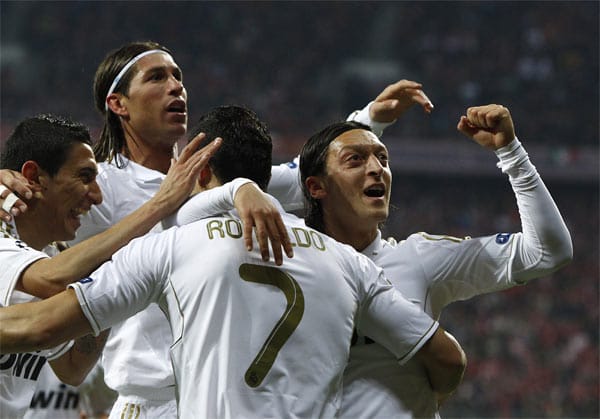 Platz 2 belegt Real Madrid (1,4 Milliarden).