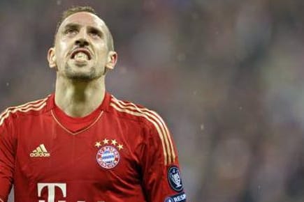 Bayern Münchens Mittelfeldspieler Franck Ribéry.
