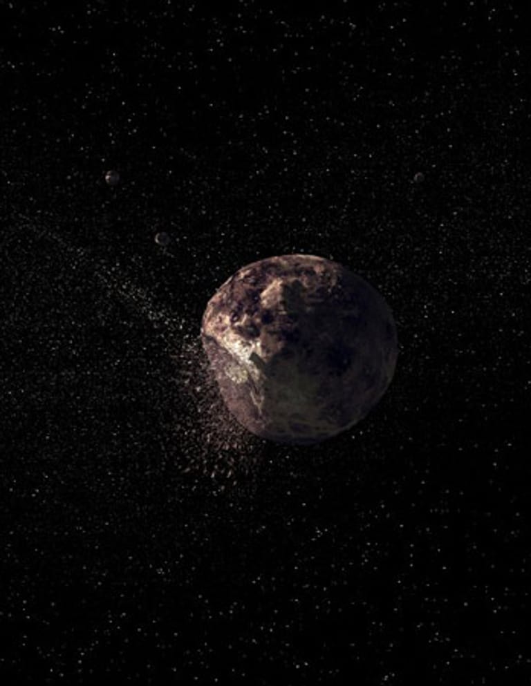 Doch solche Himmelskörper können auch zur Bedrohung werden: Riesige Asteroide könnten gewaltige Zerstörungen auf der Erde anrichten.