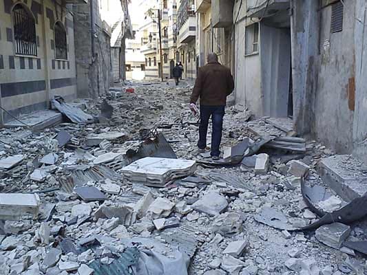 In Syrien geht das Töten weiter. Die Stadt Homs liegt nahezu in Schutt und Asche - so heftig wüteten wochenlang die Kämpfe in der syrischen Stadt.