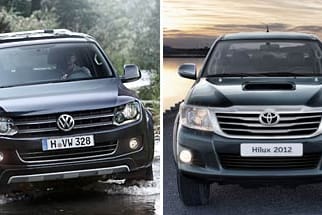 Toyota Hilux tritt gegen VW Amarok an