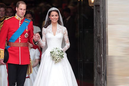 William und Kate feiern ihren ersten Hochzeitstag.