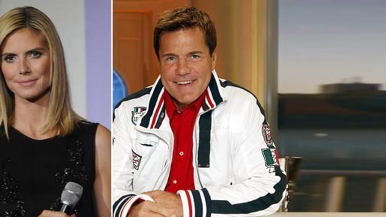 Heidi Klum und Dieter Bohlen moderieren die berühmtesten Castingshows im deutschen Fernsehen.