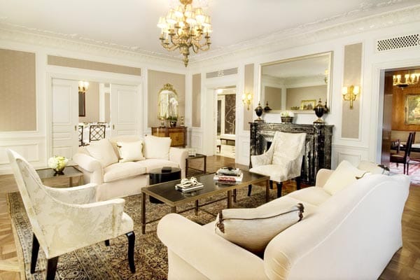 Edel: Die Presidential Suite im "St. Regis" in New York kostet umgerechnet rund 16.200 Euro.