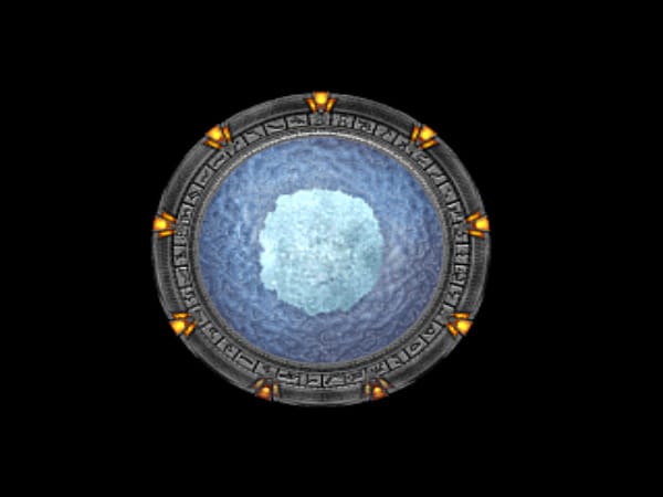 Das animierte Sternentor Stargate - Windows 7 Boot Animation by zangio (deviantart.com).