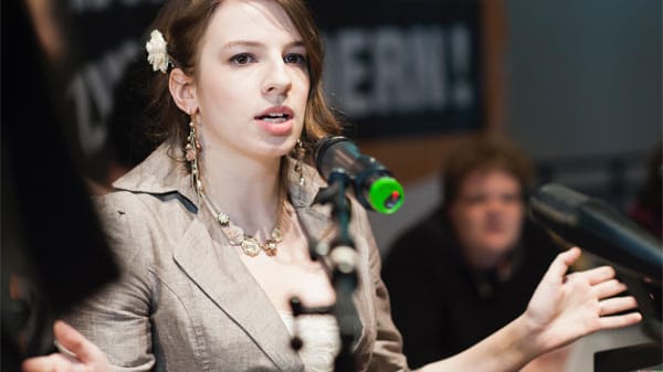 Marina Weisband will am Parteitag den Posten der politischen Geschäftsführung der Piraten abgeben Marina Weisband will am Parteitag den Posten der politischen Geschäftsführung der Piraten abgeben