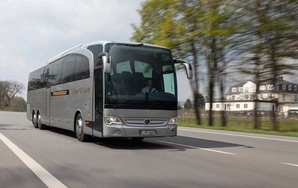 Mercedes-Benz Travego "Edition 1": Dieser Reisebus setzt auf Komfort und Sicherheit.