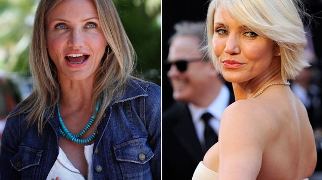 Cameron Diaz heulte wegen ihrer kurzen Haare.