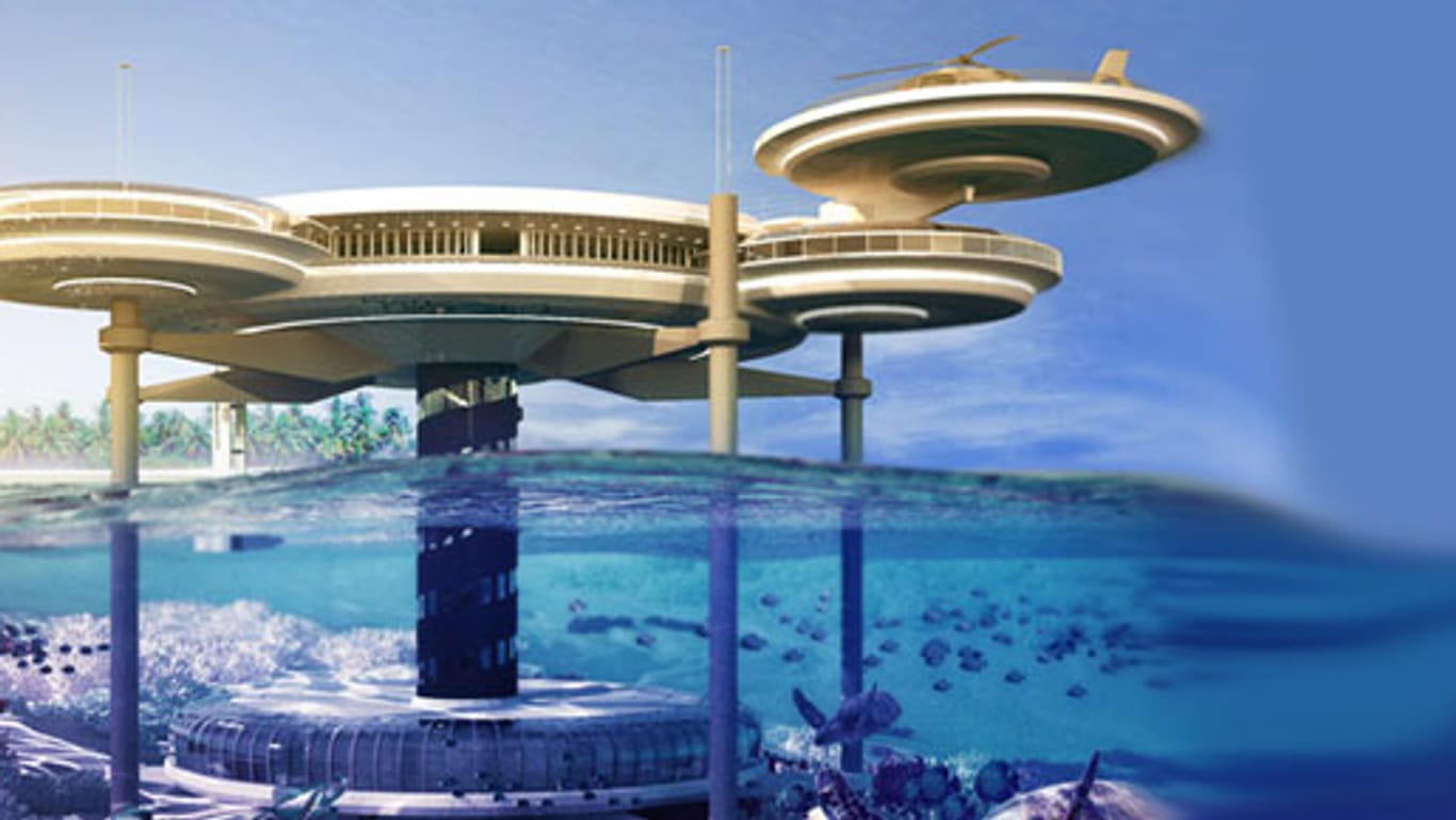 Dubai plant den Bau eines Unterwasserhotels.