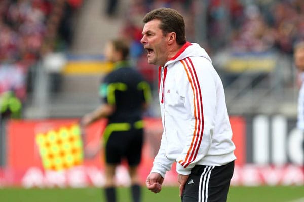 "Wer sagt, dass wir Scheiße gespielt haben, der hat recht" - Trainer Dieter Hecking vom 1. FC Nürnberg nach der 1:3-Niederlage gegen den VfL Wolfsburg