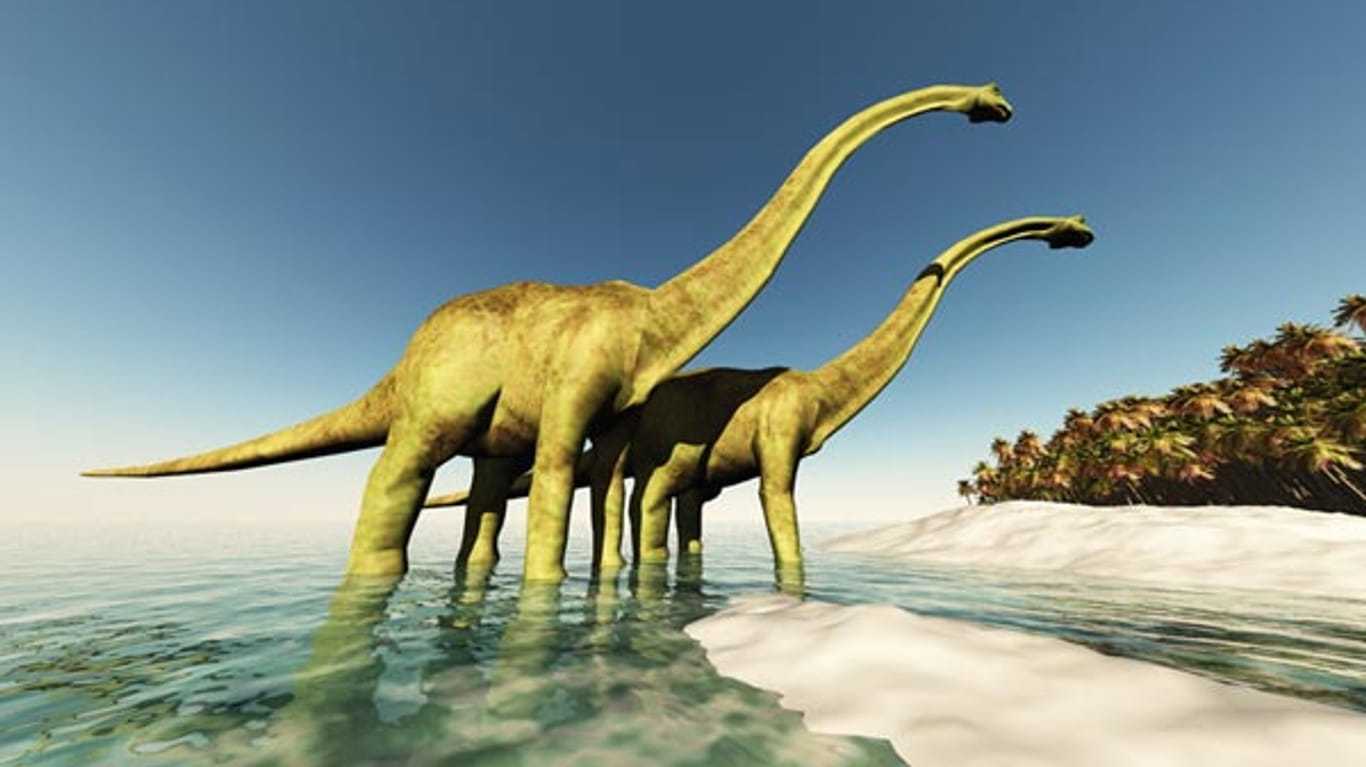 Forscher glaubten, dass sie das Klima der Urzeit erhitzten: die riesigen Sauropoden.