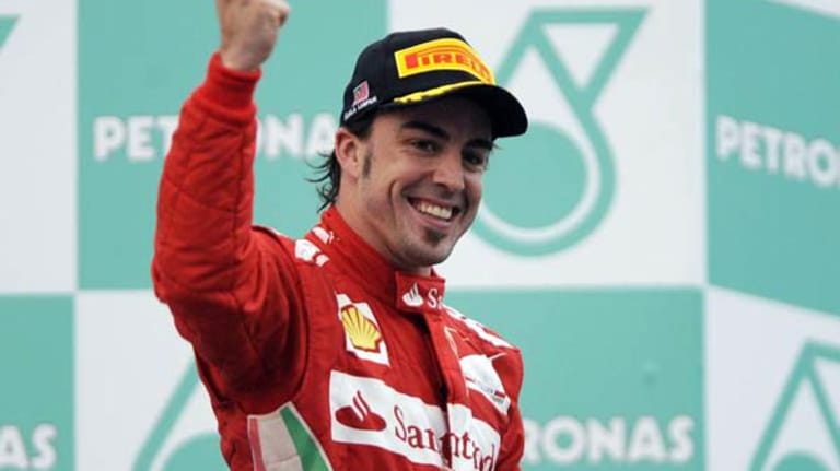 Platz 18: Fernando Alonso verdiente in der Formel 1 bisher 124 Mio. Euro.