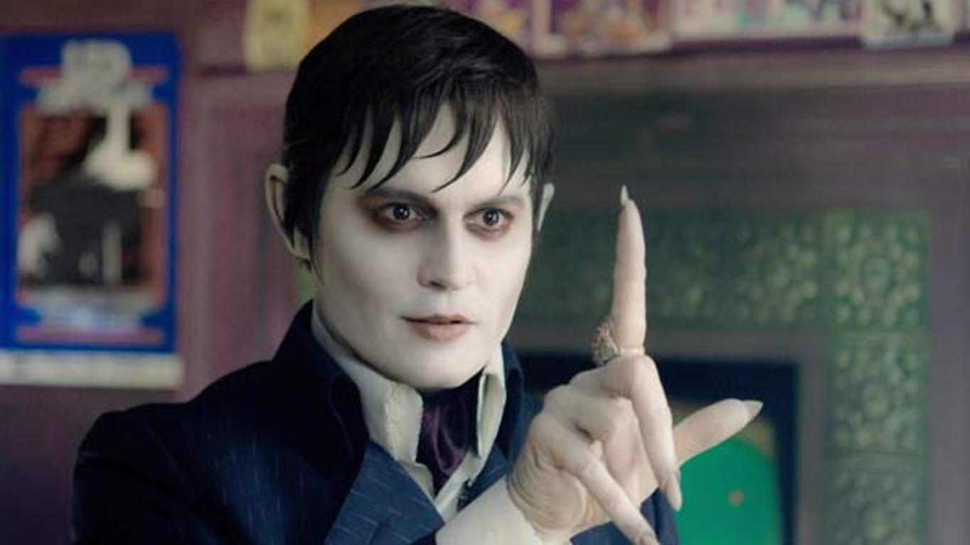 Johnny Depp als Vampir Barnabas Collins in "Dark Shadows"