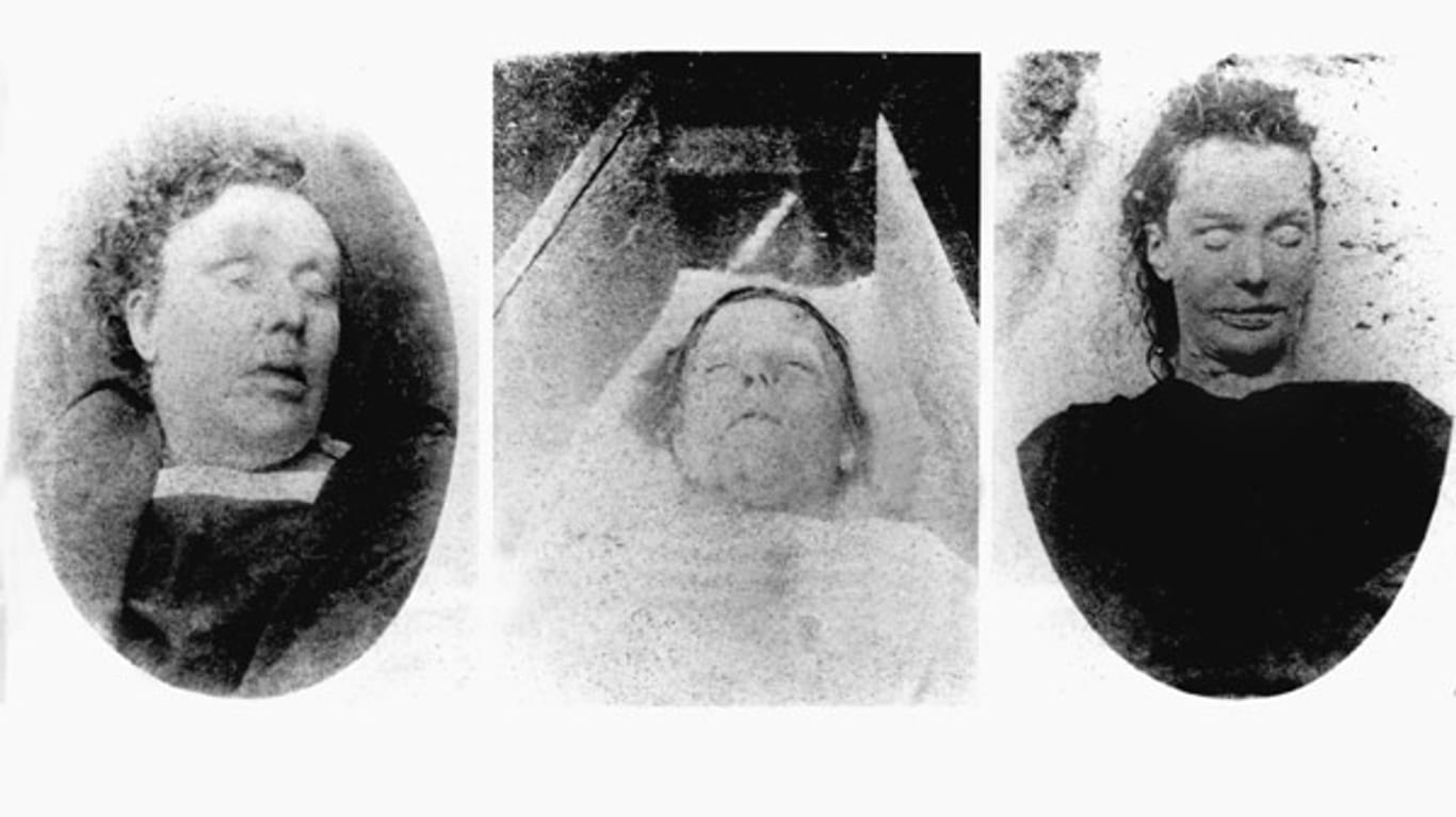 Annie Chapman, Mary Ann Nichols und Elizabeth Stride (von links nach rechts): drei Opfer von Jack the Ripper