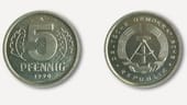 5-Pfennig-Münze der DDR