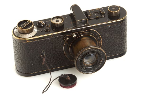 Die Kamera aus der Leica 0-Serie von 1923 - es gibt nur noch zwölf Stück davon weltweit