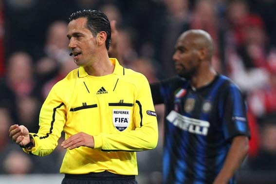 Pedro Poenca bei der letzten CL-Heimpleite der Bayern gegen Inter Mailand.