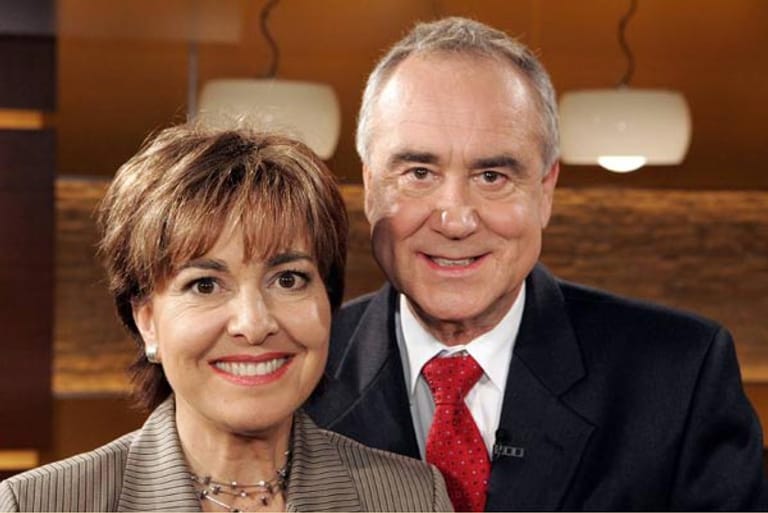 Kurt Felix und Ehefrau Paola 2004 anlässlich der ARD-Talkshow