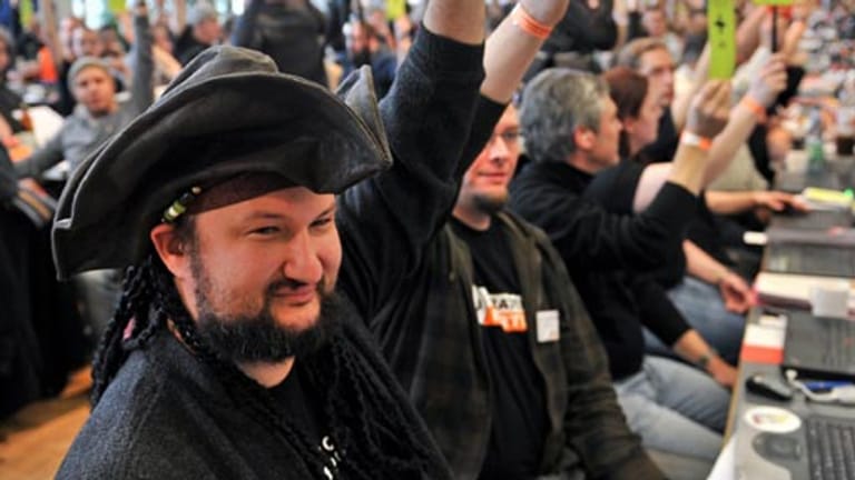 Männerüberschuss auf einem Parteitag der Piratenpartei