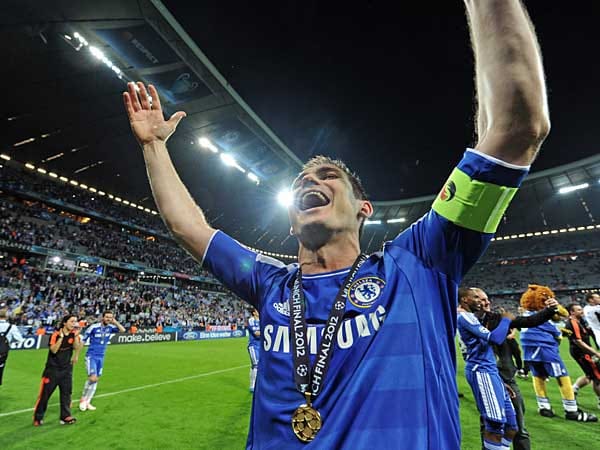 Chelseas Kapitän Frank Lampard krönt seine Karriere doch noch mit einem ganz großen Titel.