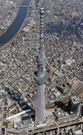 Der "Skytree" soll die neue Attraktion in Tokio werden.