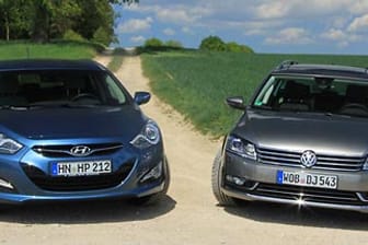 Hyundai i40 tritt gegen VW Passat an