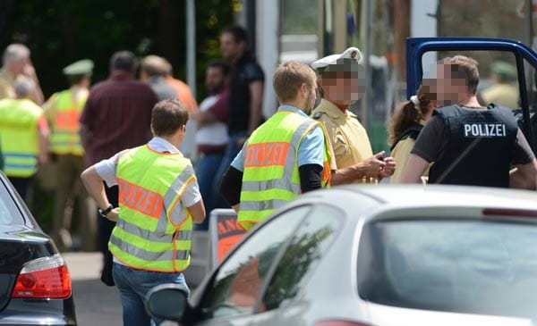 Amok-Alarm an einer Schule in Memmingen.