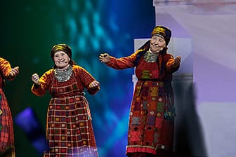 Die russischen Omas sind im Finale beim Eurovision Song Contest.