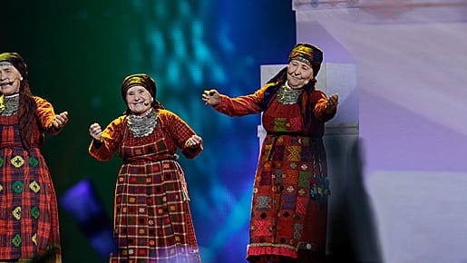 Die russischen Omas sind im Finale beim Eurovision Song Contest.