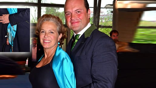 Schwanger mit 54: Isabella Baronin von Schorlemer und Ehemann Josef Laggner.