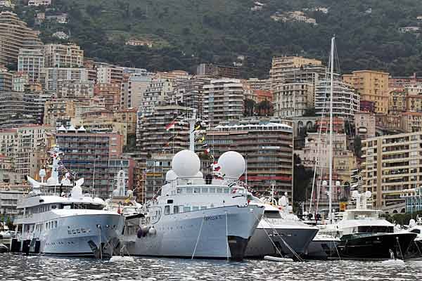 Groß, größer, Monaco: Die Yachten im Hafen des Fürstentums sind beeindruckend.