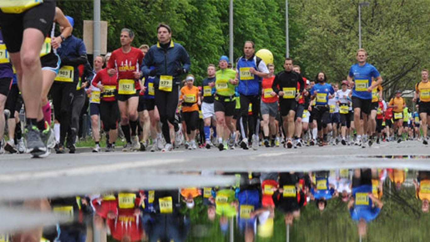 Die Vorbereitung ist gesund, der eigentliche Marathonlauf, hier in Hannover, nicht.