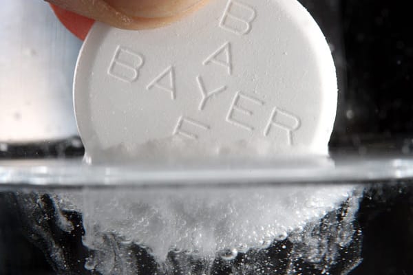 Aspirin sollte nicht ohne Absprache mit einem Arzt eingenommen werden.